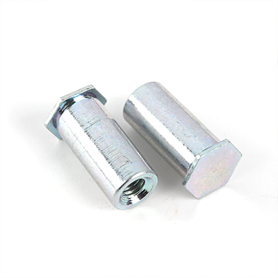碳鋼環(huán)保彩鋅72h盲孔壓鉚螺母柱BSO