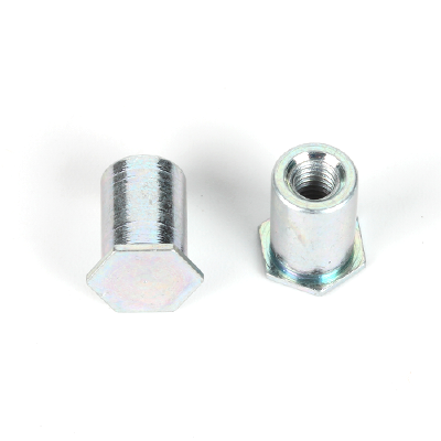 碳鋼環(huán)保彩鋅72h盲孔壓鉚螺母柱BSO